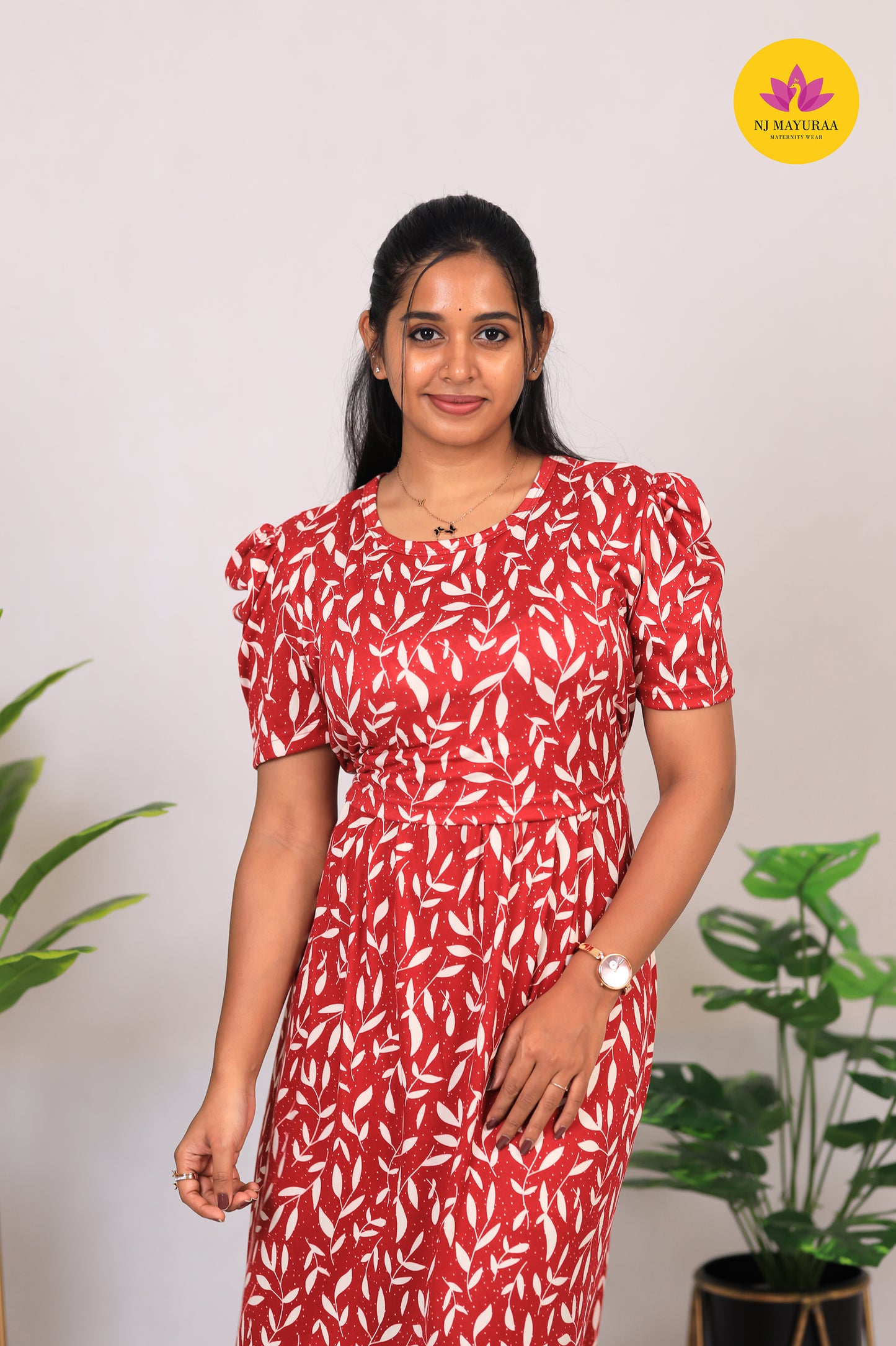 AMBAL 2 - ZIPLESS FEEDING MATERNITY WEAR FULL ( Polycotton)