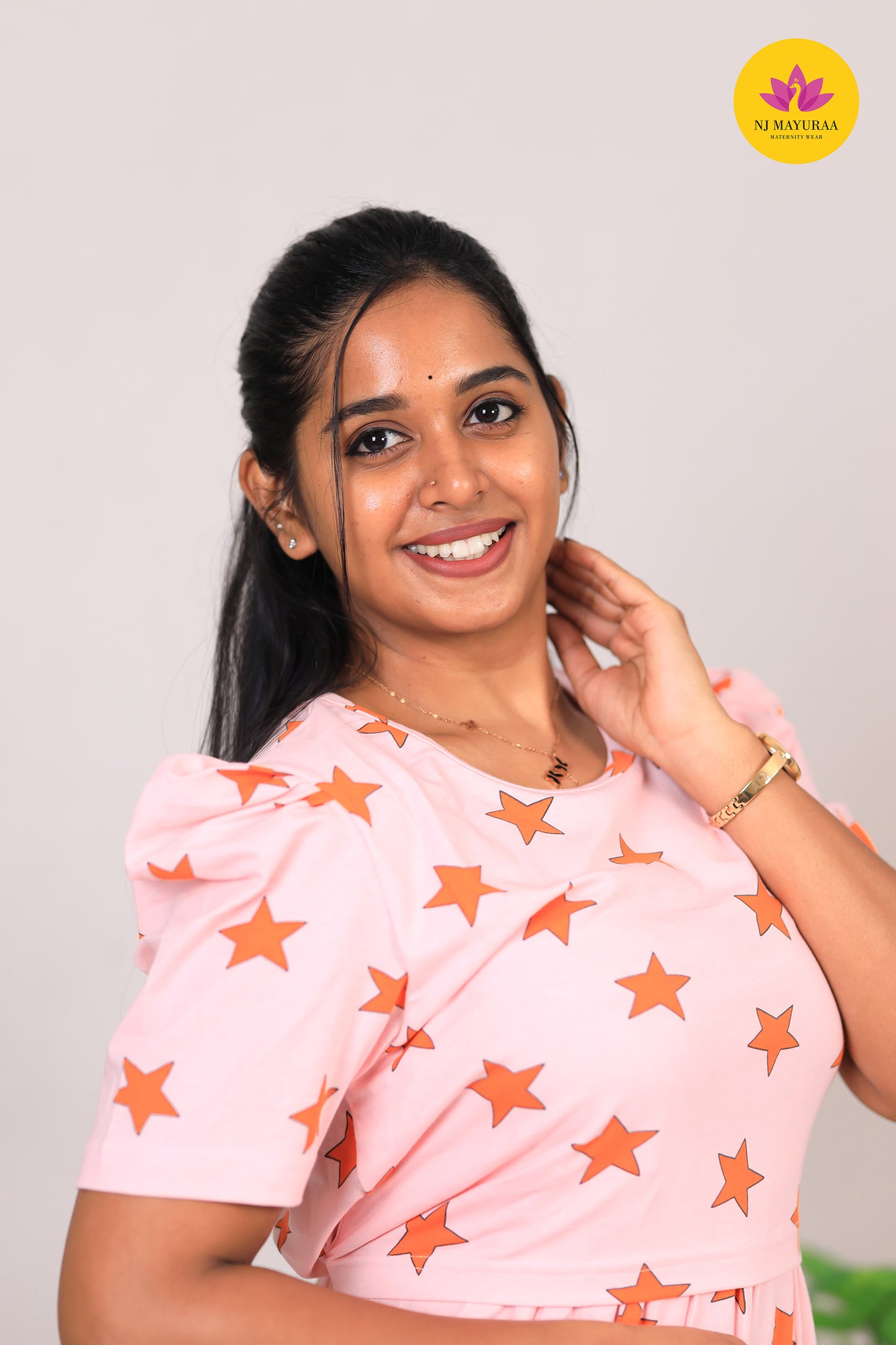 AMBAL 3 - ZIPLESS FEEDING MATERNITY WEAR FULL LENGTH 50 INCH
