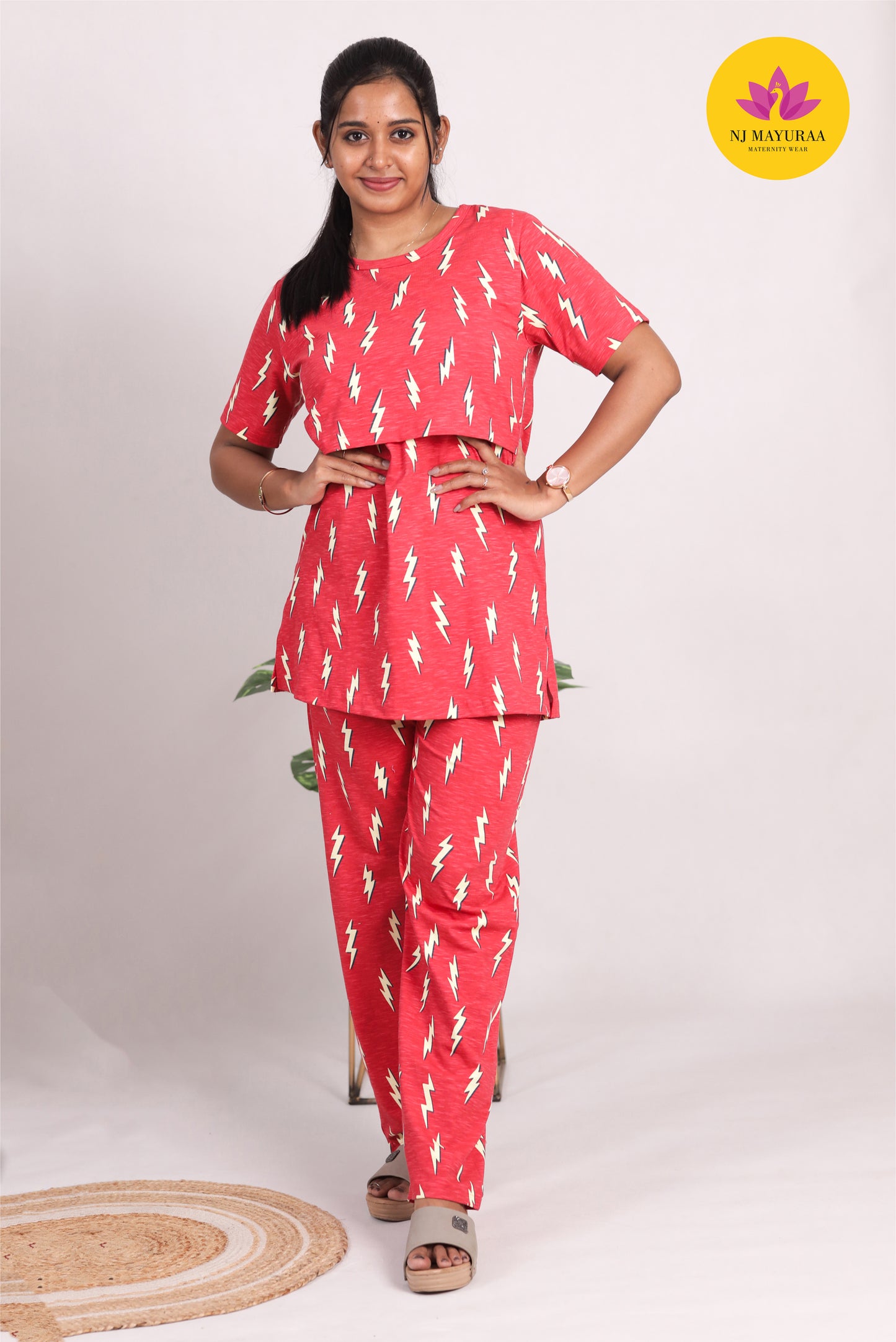 SRIDHA 30 -FEEDING PANT SET ( WITH POCKET WITH ROPE)