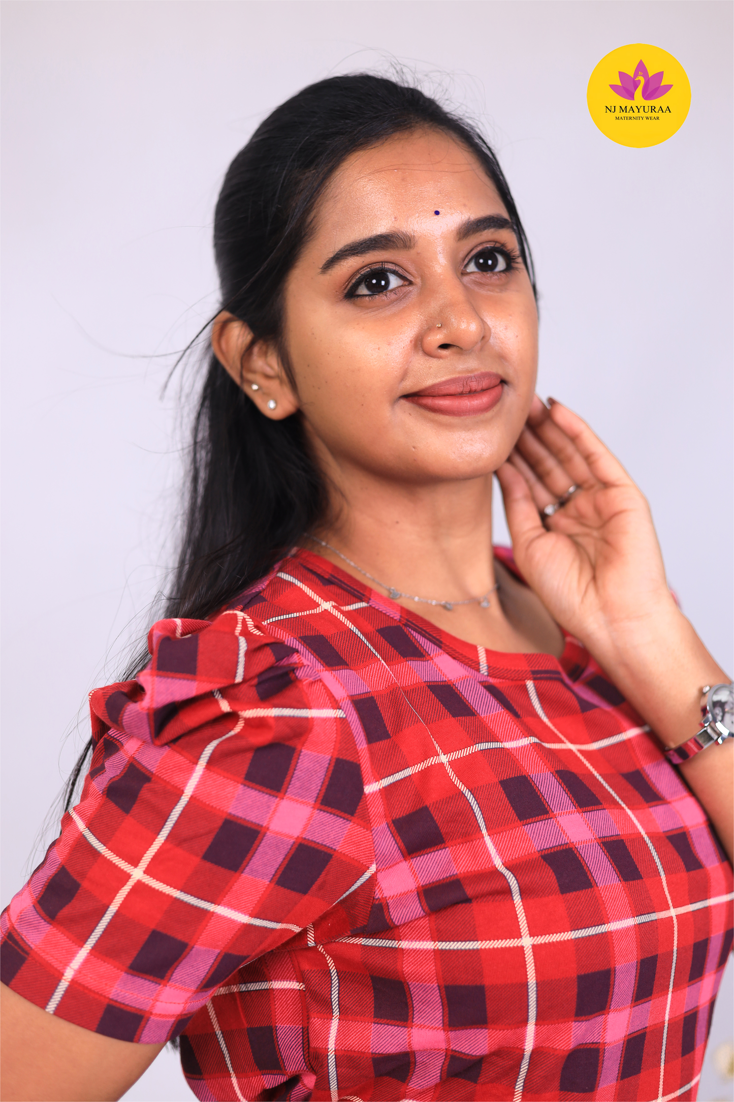 NARAYANI 10-ZIPLESS MATERNITY WEAR PUFF SLEEVE