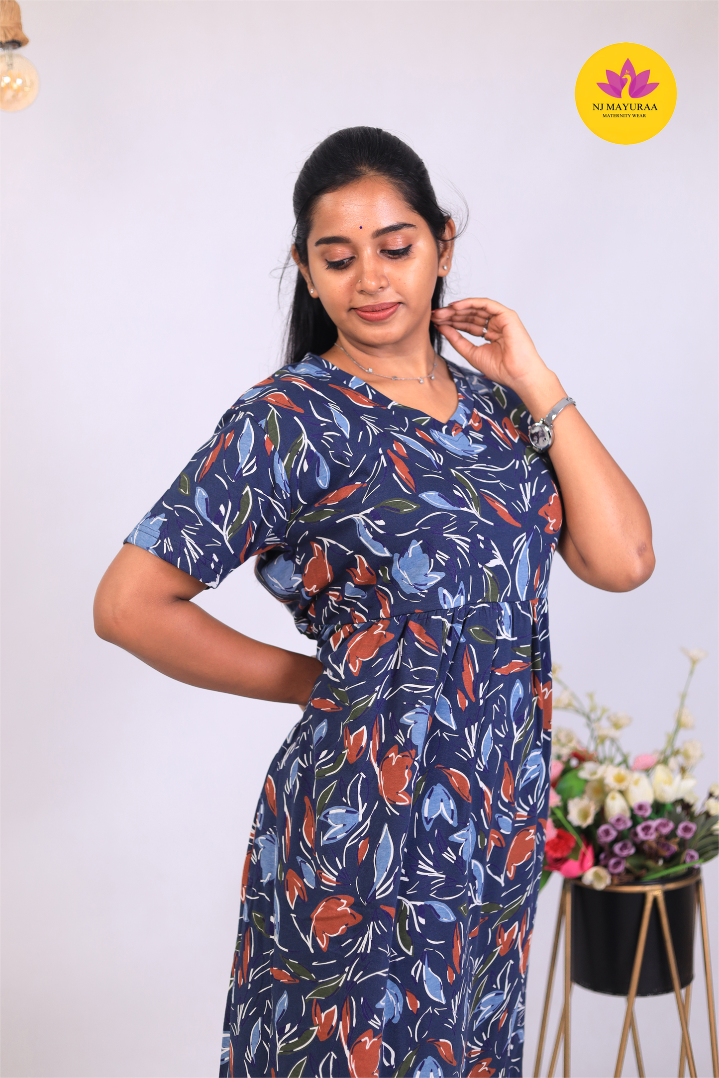 NARAYANI 29 - NON FEEDING MATERNITY WEAR FULL LENGTH