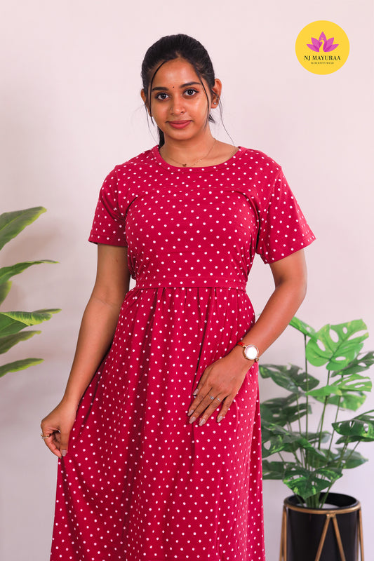 JAYAM 3 - ZIPLESS FEEDING MATERNITY WEAR SHORT LENGTH 47 INCH