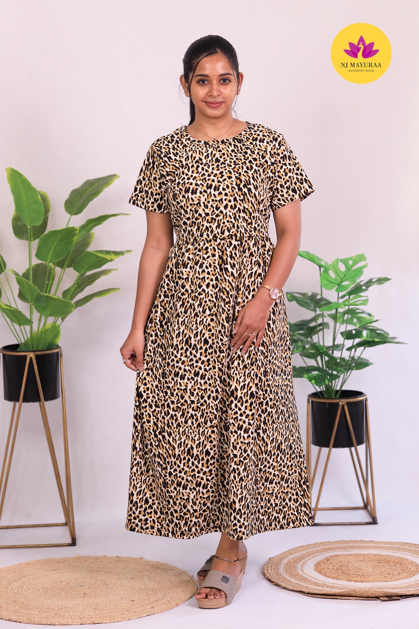 JAYAM 5 - ZIPLESS FEEDING MATERNITY WEAR SHORT LENGTH 47 INCH