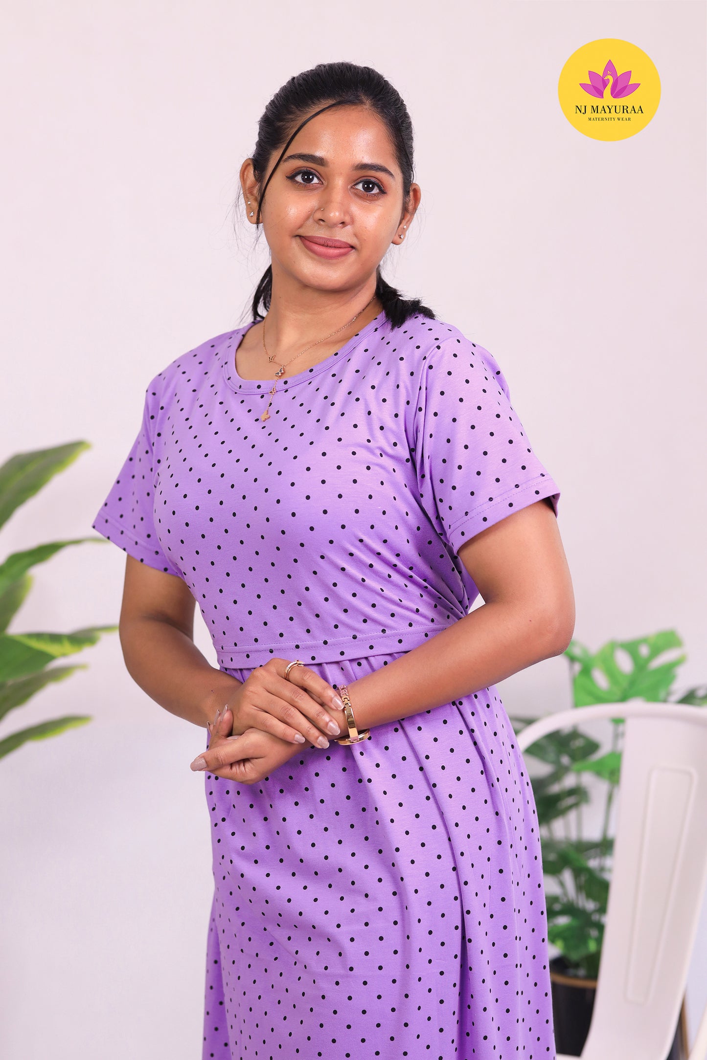 JAYAM 7 - ZIPLESS FEEDING MATERNITY WEAR FULL LENGTH 50 INCH