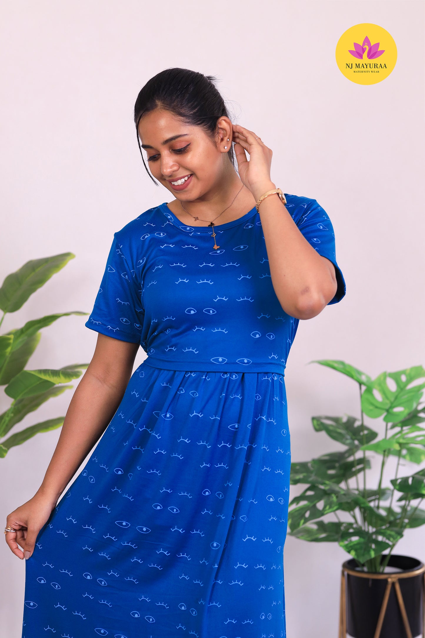 JAYAM 9 - ZIPLESS FEEDING MATERNITY WEAR FULL LENGTH 50 INCH