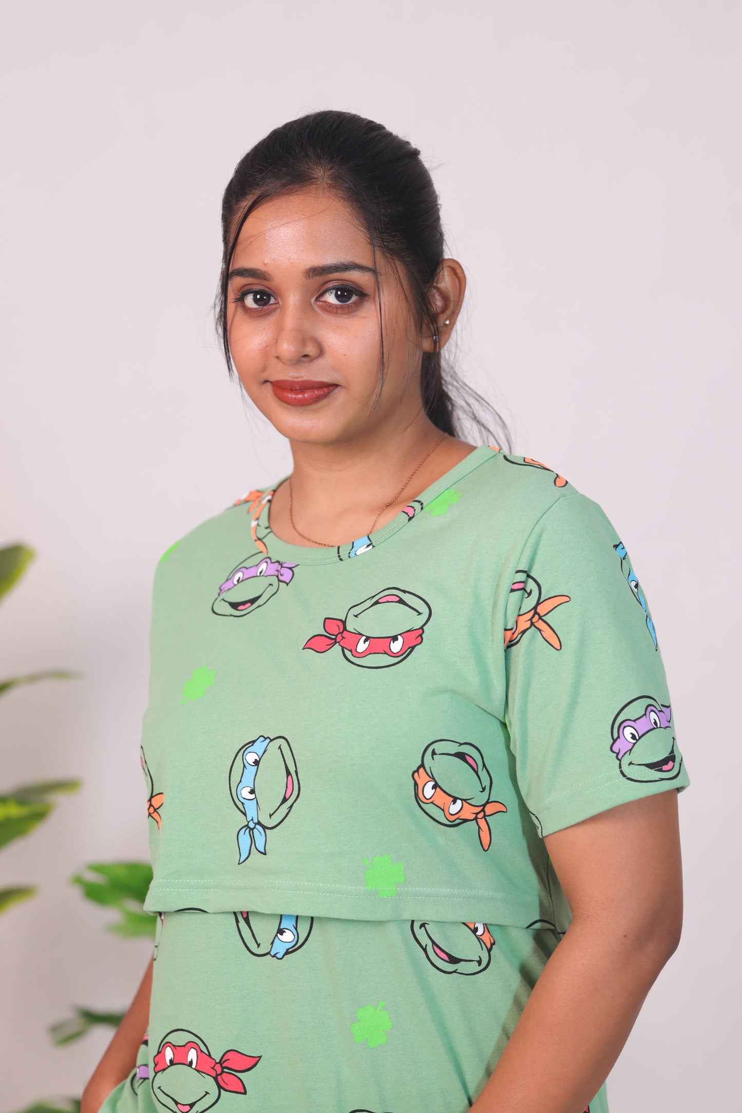 FROG- ZIPLESS FEEDING PANT SET