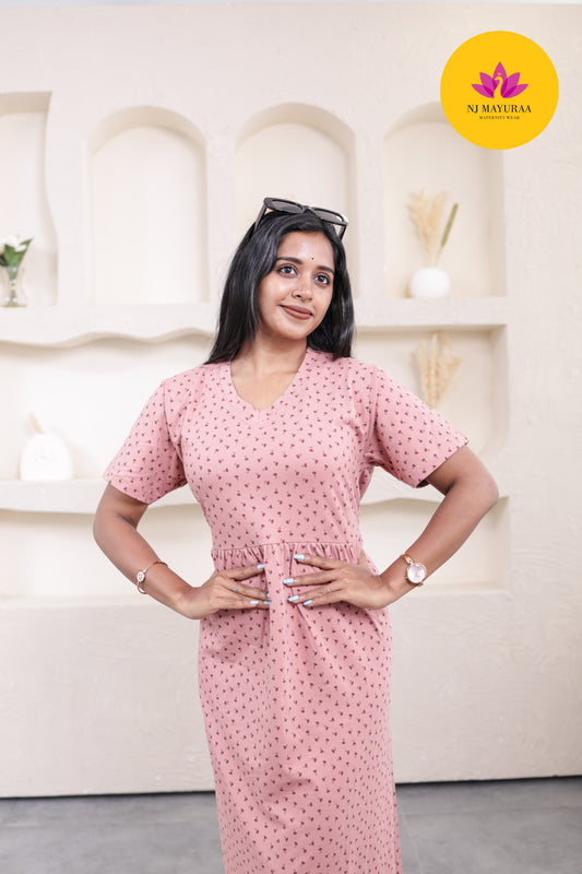 Sree_06-V-NECK NON FEEDING MATERNITY WEAR