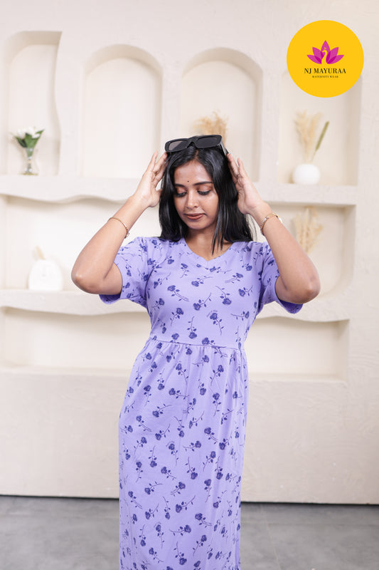 Sree_07-V-NECK NON FEEDING MATERNITY WEAR