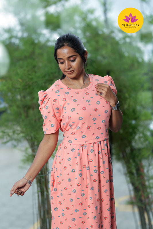 Sindhu_10 - FEEDING MATERNITY WEAR. ( Rib fabric )