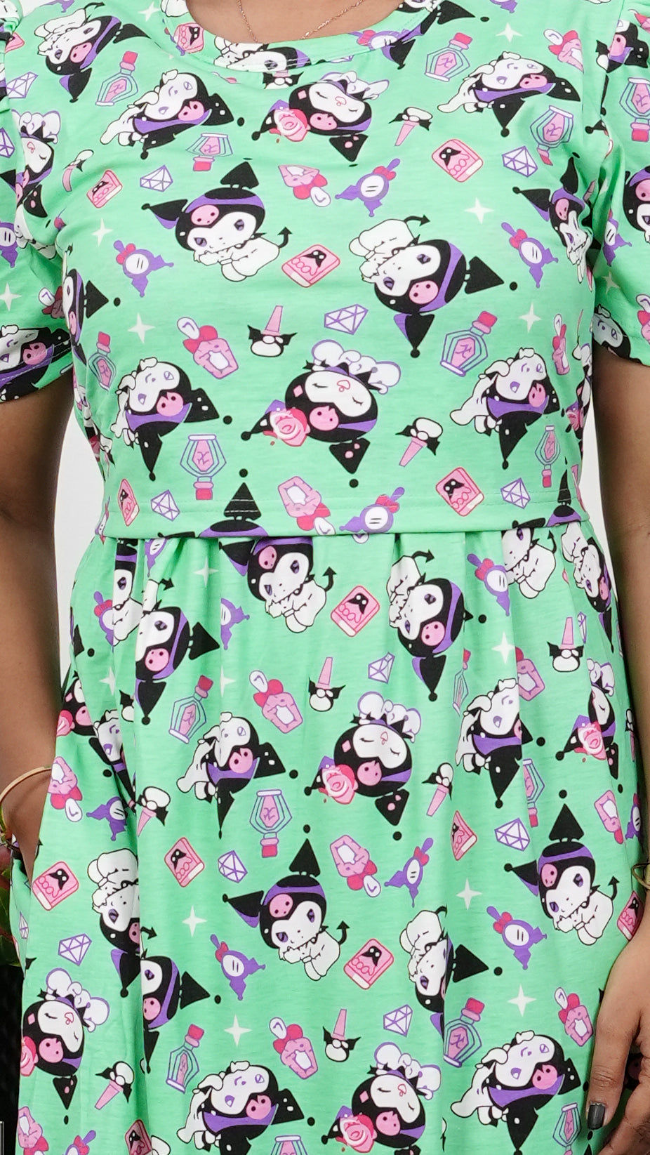 ARUSHA - ZIPLESS MATERNITY WEAR PUFF SLEEVE