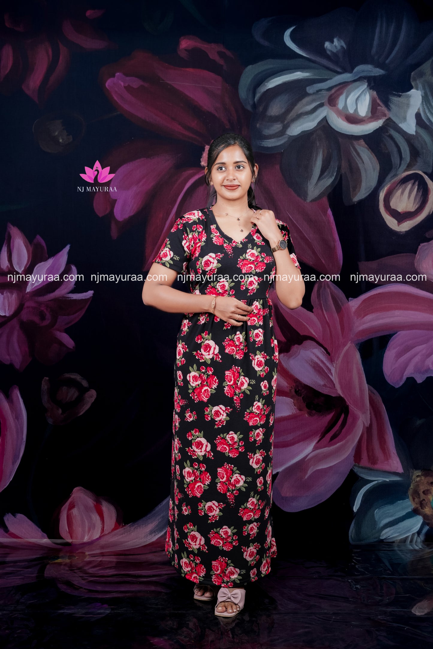 APATITE - ZIPLESS MATERNITY WEAR NORMALSLEEVE NONFEEDING V NECK