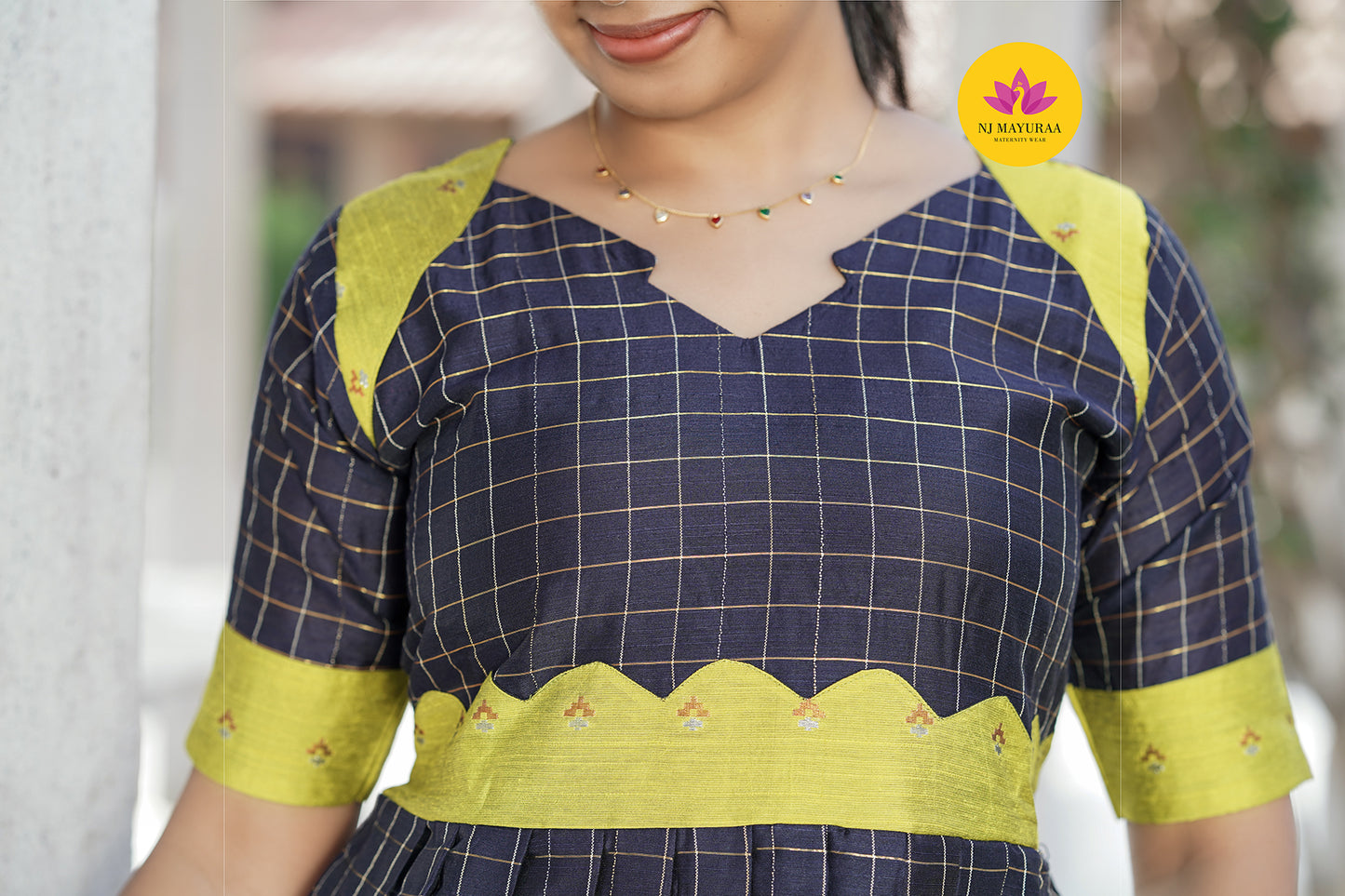 valli 19 - Feeding kurti gown with Lining ( Feeding)