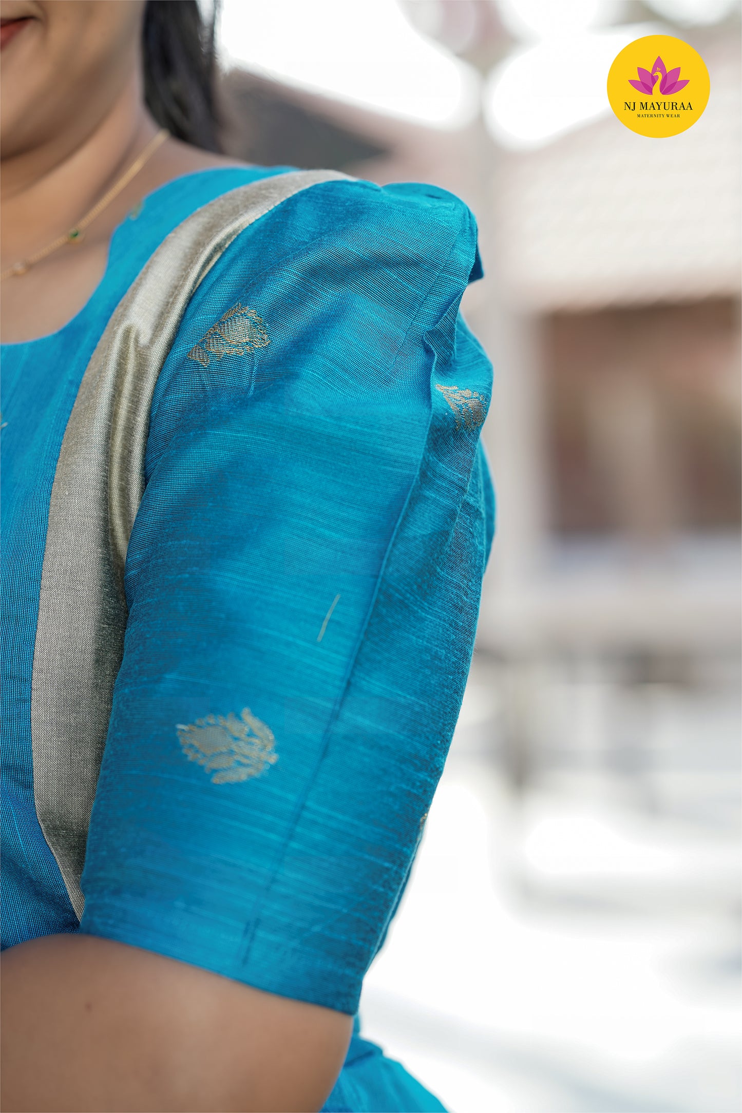 valli 22 - kurti gown with Lining ( Feeding maternity)