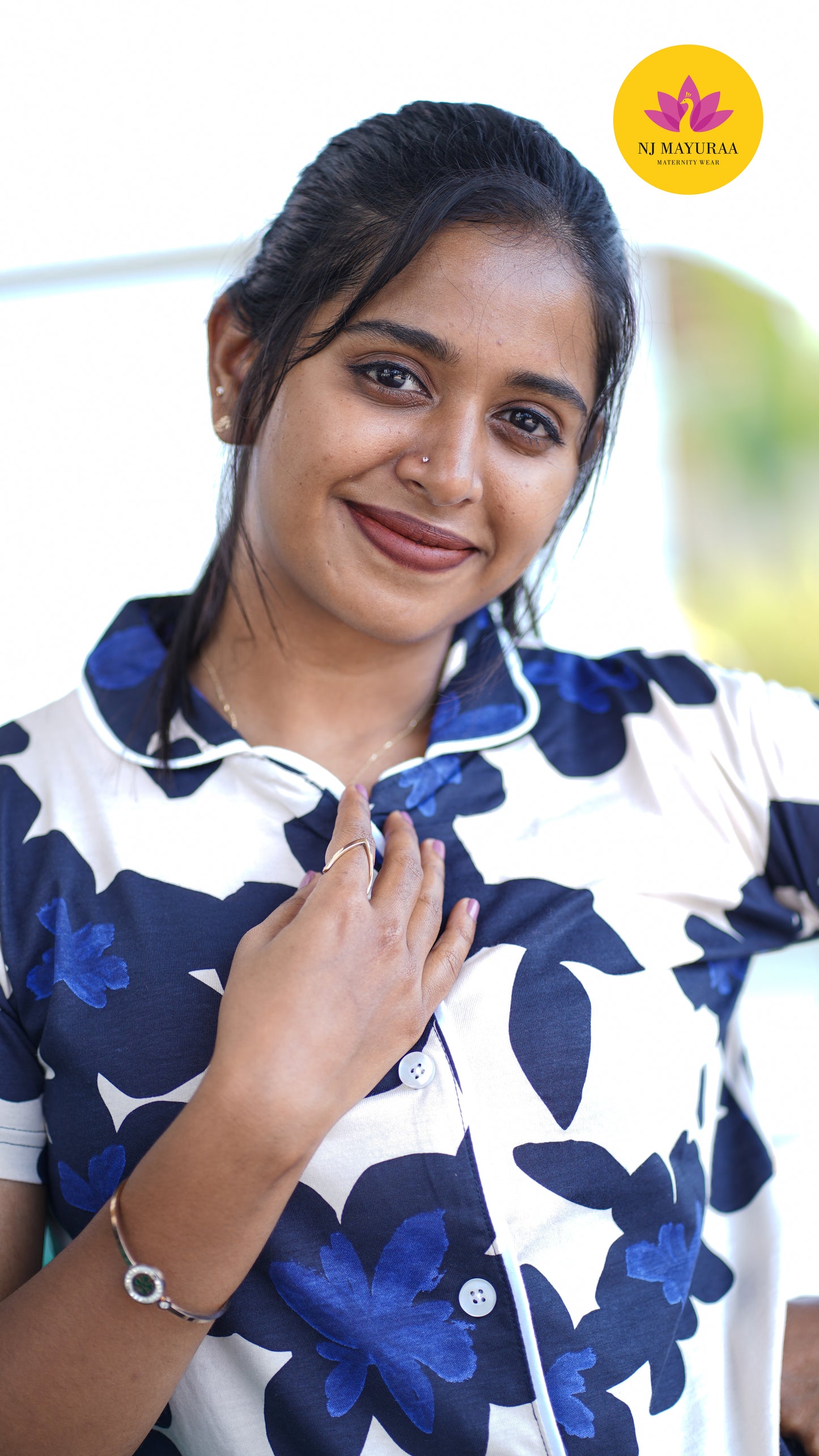 Luna_05 - COLLAR NIGHTWEAR SET