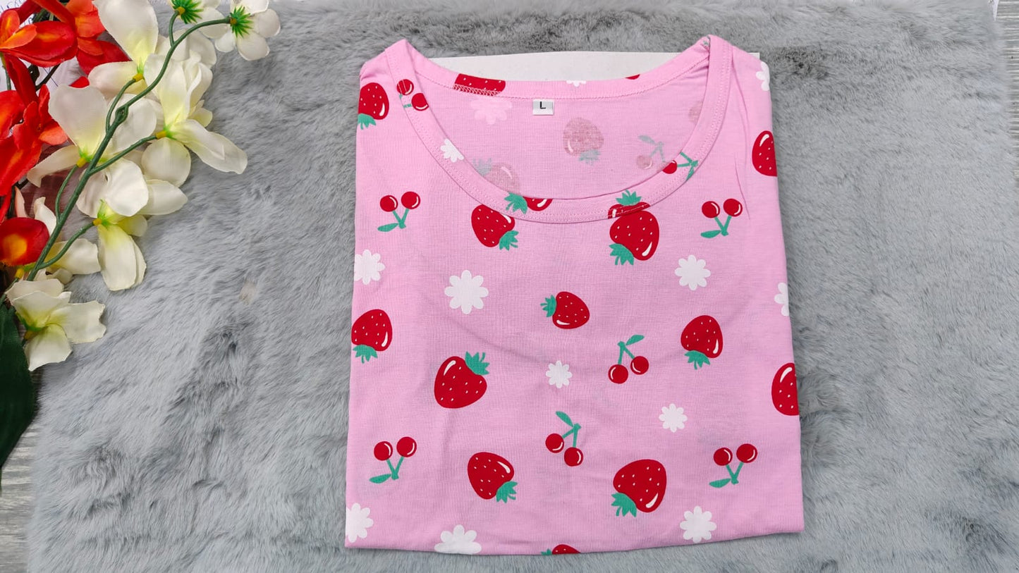 Feeding Tshirt - Pastel lavender