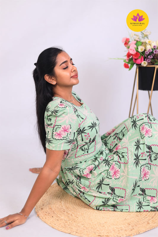 Iniya_33- FEEDING MATERNITY WEAR FULL LENGTH