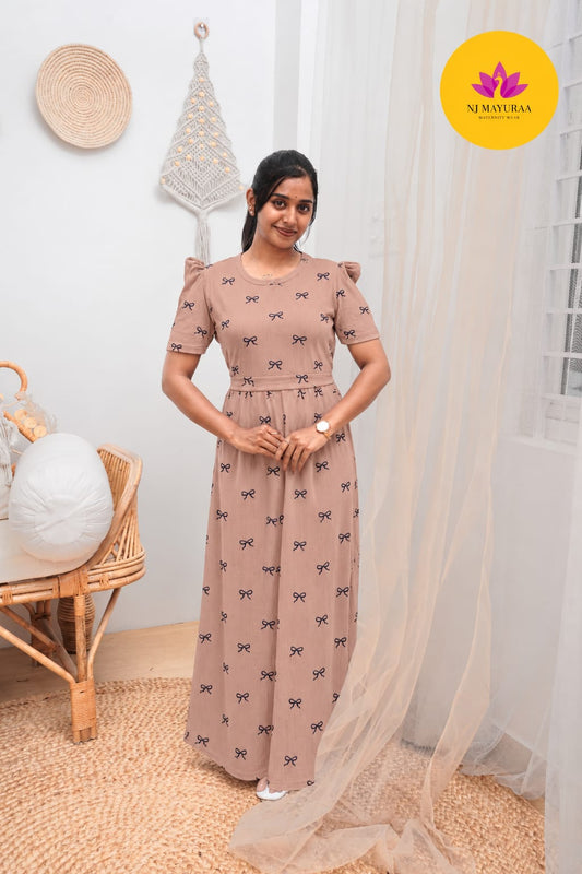 RADHIMA10_FEEDING MOTHERHOOD WEAR ( Cotton Rib Fabric)