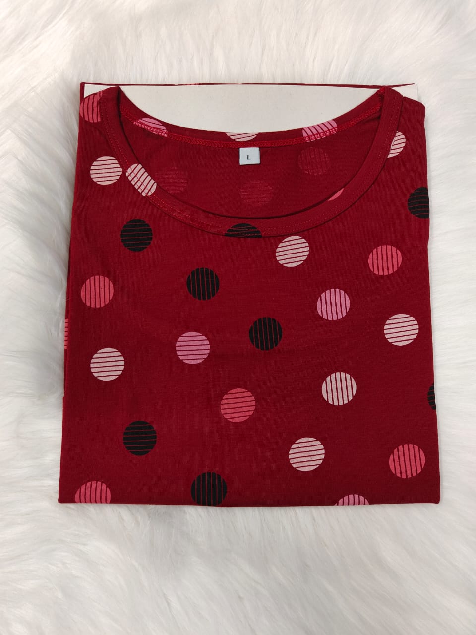 Dark Maroon - Feeding Tshirt