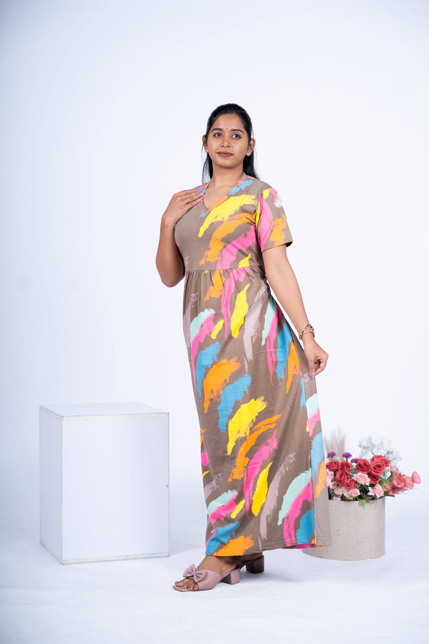 AANAYAR - NON FEEDING MATERNITY WEAR NORMAL SLEEVE