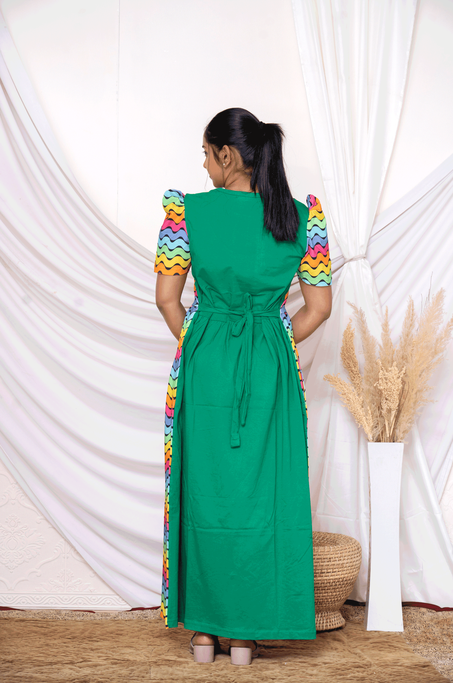 DUAL 9 - zipless feeding maternity wear DUAL COLOURS