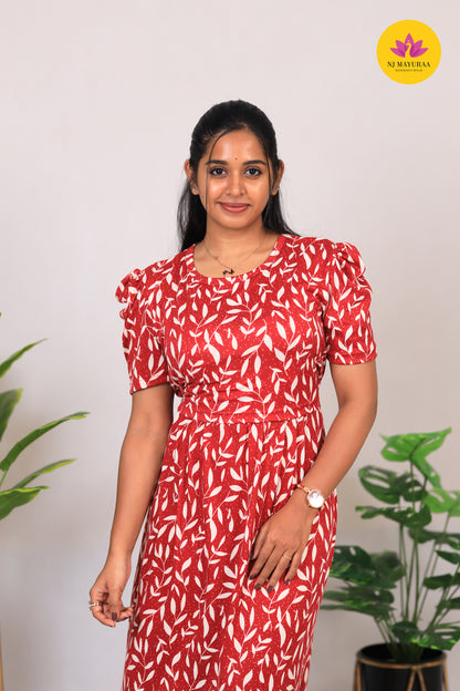 AMBAL 2 - ZIPLESS FEEDING MATERNITY WEAR FULL ( Polycotton)