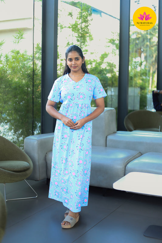 AMBAAL 5 - NON FEEDING MATERNITY WEAR FULL LENGTH 50 INCH