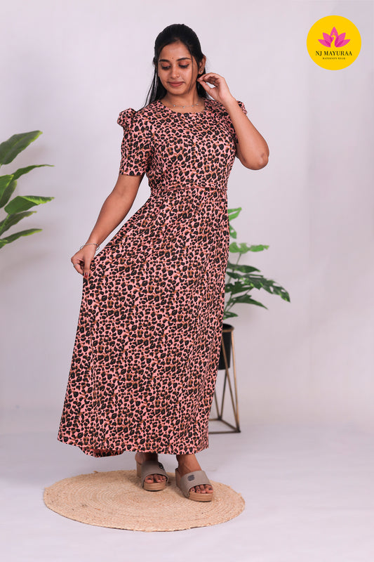 AMBAAL 20 - ZIPLESS FEEDING MATERNITY WEAR FULL LENGTH 50 INCH