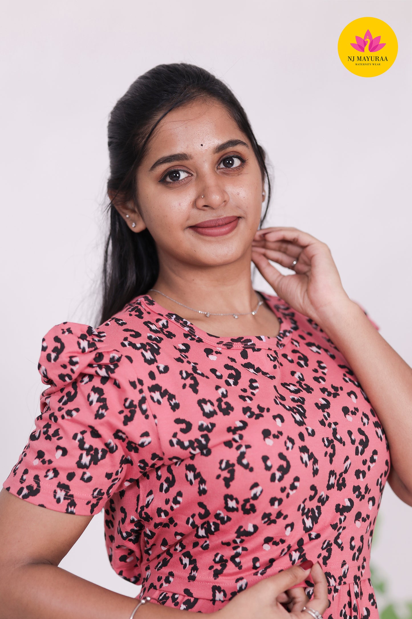 AMBAAL 22 - ZIPLESS FEEDING MATERNITY WEAR FULL LENGTH 50 INCH as