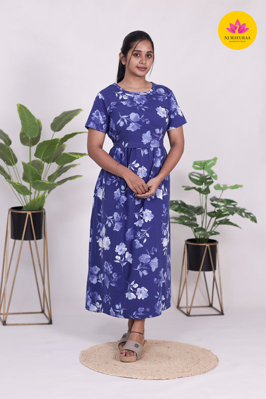 AMBAAL 29 - ZIPLESS FEEDING MATERNITY WEAR FULL LENGTH 50 INCH