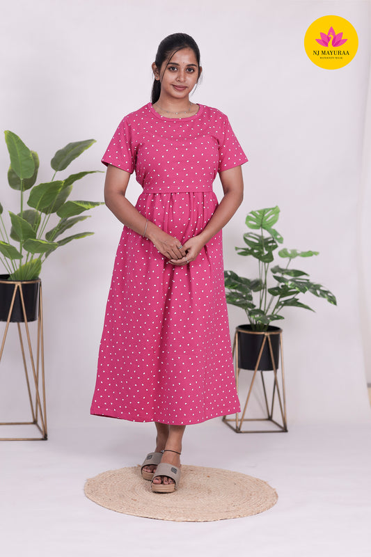 AMBAAL 30 - ZIPLESS FEEDING MATERNITY WEAR FULL LENGTH 50 INCH
