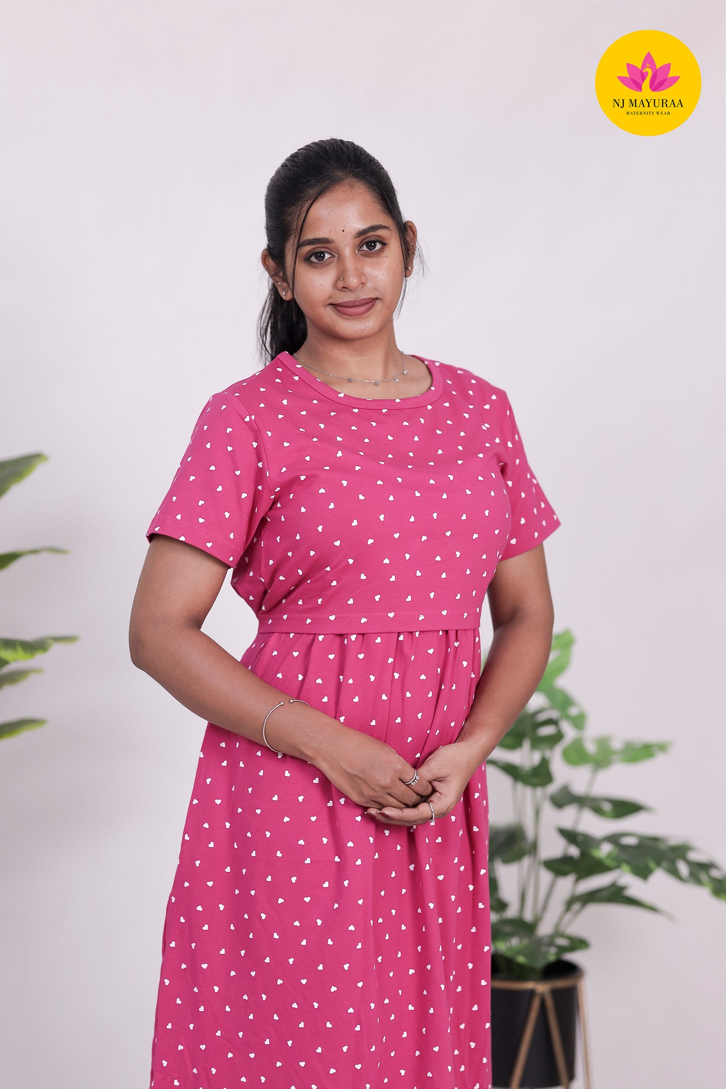 AMBAAL 30 - ZIPLESS FEEDING MATERNITY WEAR FULL LENGTH 50 INCH