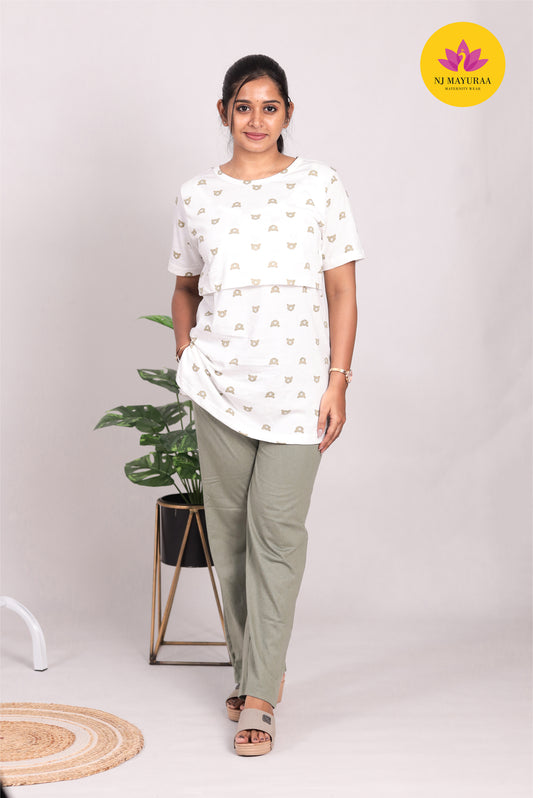 SRIDHA 32 -FEEDING PANT SET ( WITH POCKET WITH ROPE)