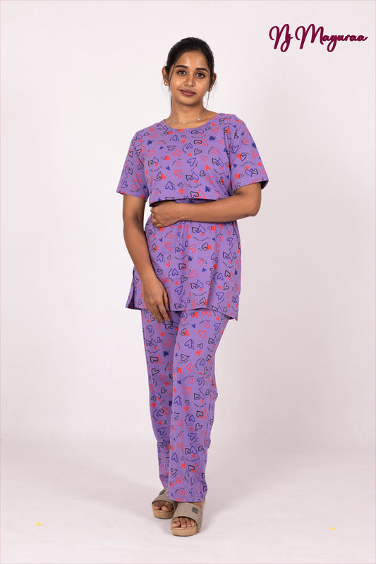 JANAKA 7-  FEEDING PANT SET