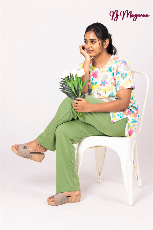 JANAKA 14 - FEEDING PANT SET