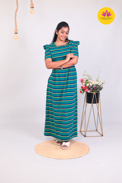 NARAYANI 6 -ZIPLESS MATERNITY WEAR PUFF SLEEVE