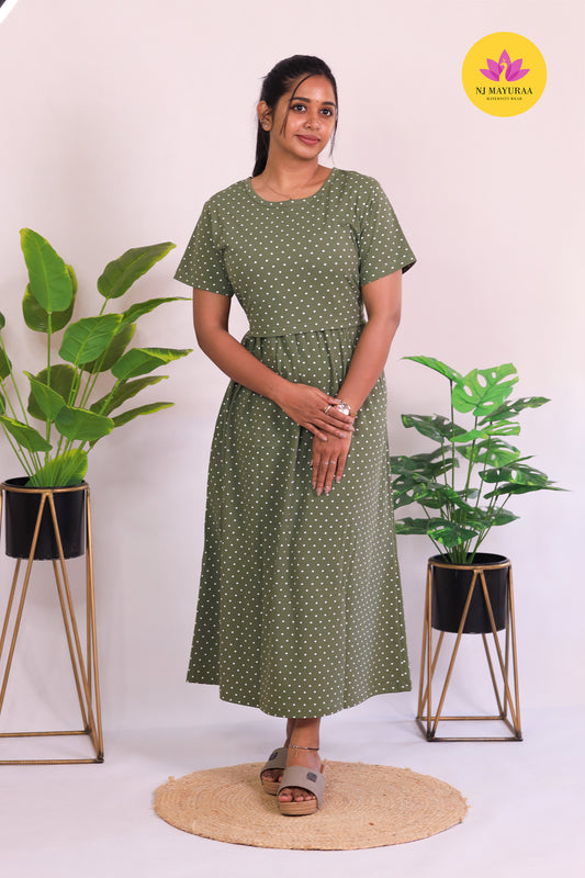 JAYAM 2 - ZIPLESS FEEDING MATERNITY WEAR SHORT LENGTH 47 INCH