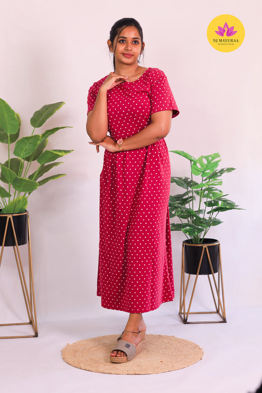 JAYAM 3 - ZIPLESS FEEDING MATERNITY WEAR SHORT LENGTH 47 INCH