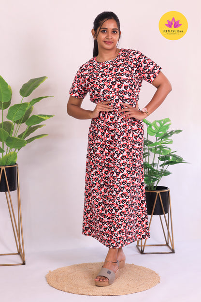 JAYAM 4 - ZIPLESS FEEDING MATERNITY WEAR SHORT LENGTH 50 INCH