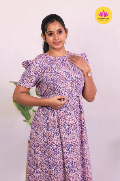 JAYAM 12 - ZIPLESS FEEDING MATERNITY WEAR FULL LENGTH 51