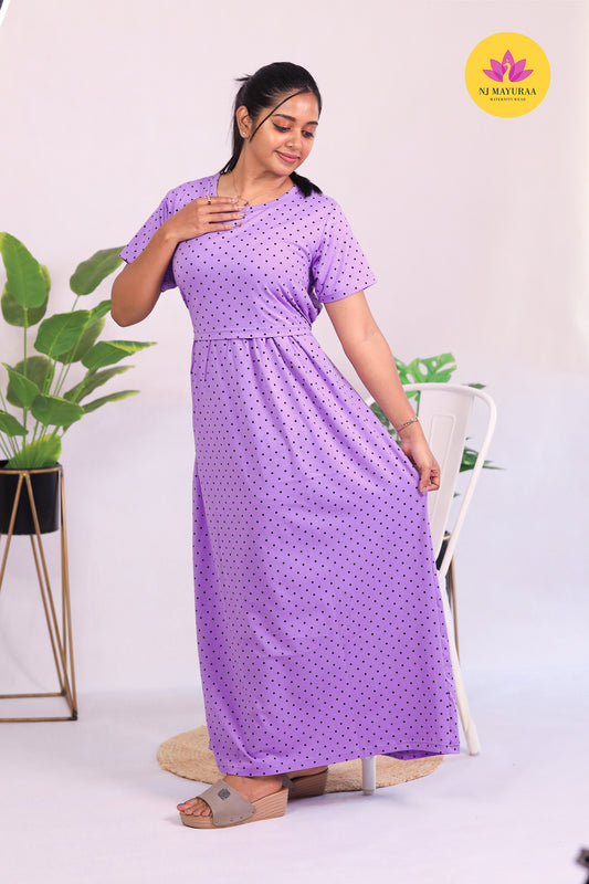 JAYAM 7 - ZIPLESS FEEDING MATERNITY WEAR FULL LENGTH 50 INCH