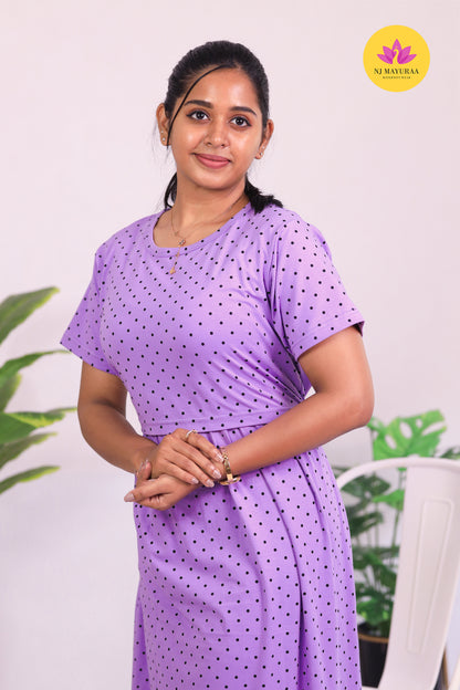 JAYAM 7 - ZIPLESS FEEDING MATERNITY WEAR FULL LENGTH 50 INCH