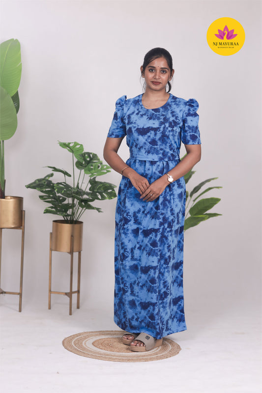 RATNESH 16  - ZIPLESS FEEDING MATERNITY WEAR  PUFF SLEEVE