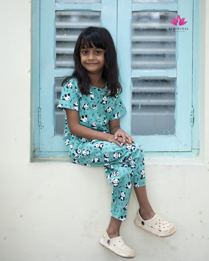 SURABHU 13 - KIDS NIGHTWEAR SET 2/3, 4/5 , 6/7 , 8/9, 10/11, 12/13 YEAR