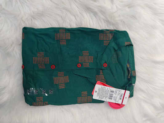 Dark green-Avaasa kurtis Top
