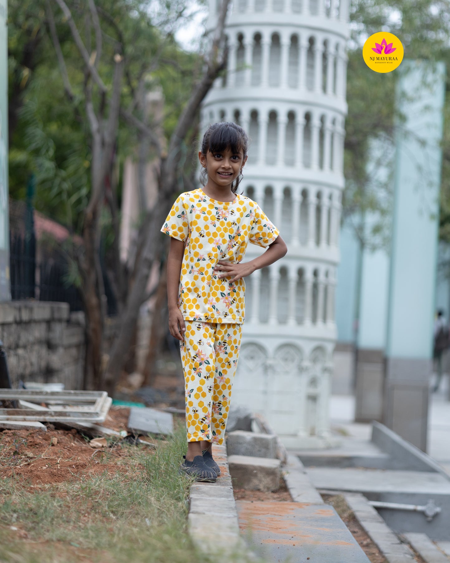 SURABHU 25 - KIDS NIGHTWEAR SET 2/3, 4/5 , 6/7 , 8/9, 10/11, 12/13 YEAR