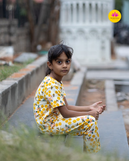 SURABHU 25 - KIDS NIGHTWEAR SET 2/3, 4/5 , 6/7 , 8/9, 10/11, 12/13 YEAR