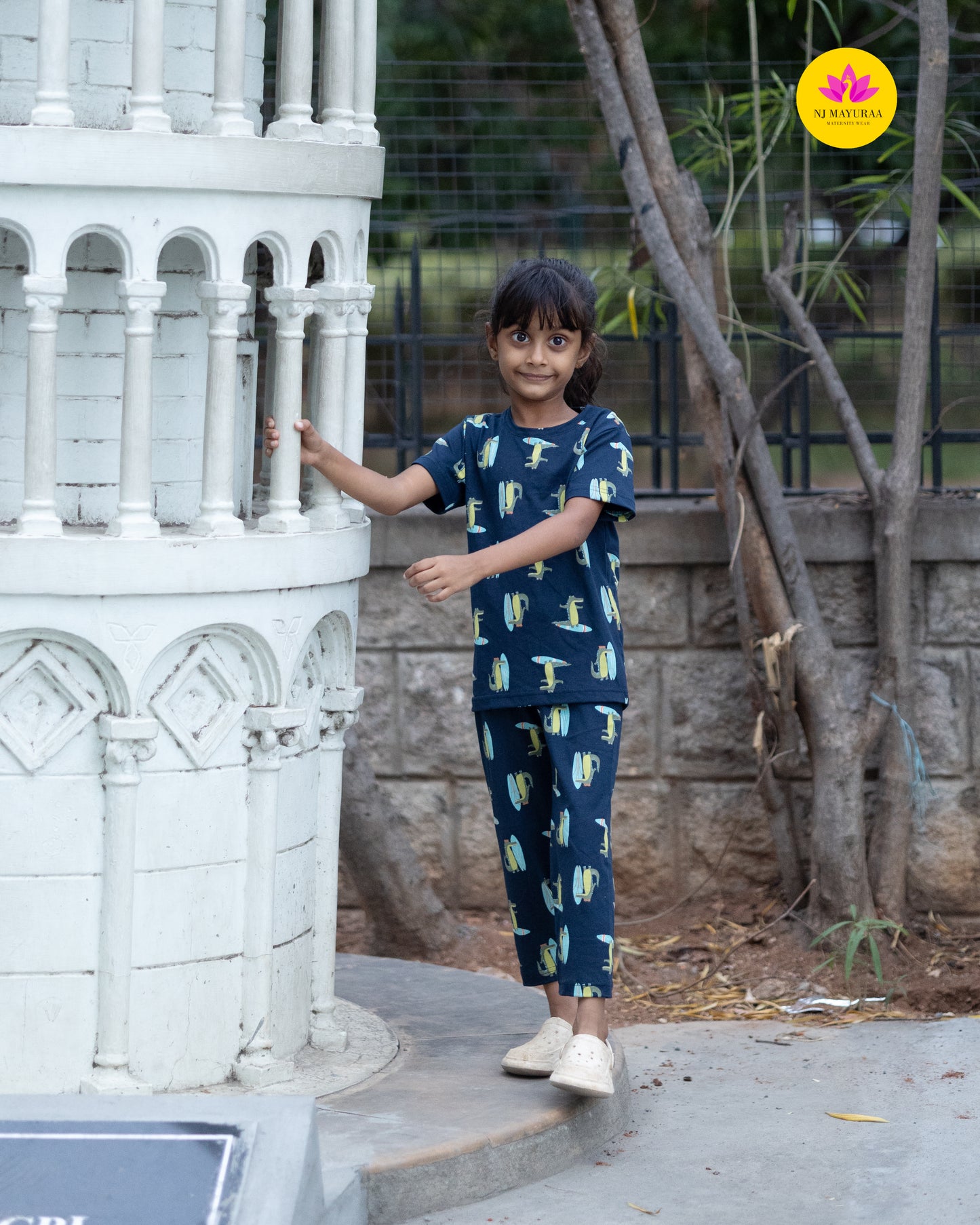 SURABHU 26 - KIDS NIGHTWEAR SET 2/3, 4/5 , 6/7 , 8/9, 10/11, 12/13 YEAR