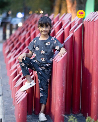SURABHU 28 - KIDS NIGHTWEAR SET 2/3, 4/5 , 6/7 , 8/9, 10/11, 12/13 YEAR