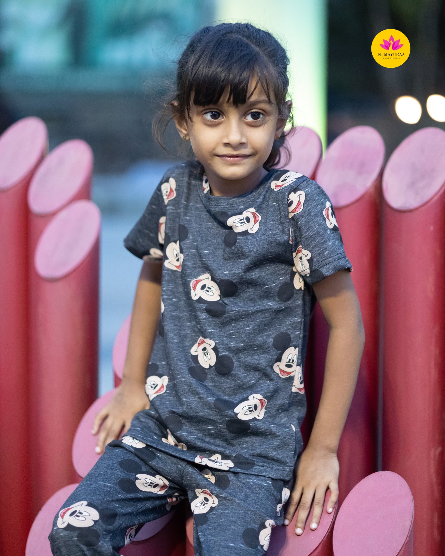 SURABHU 28 - KIDS NIGHTWEAR SET 2/3, 4/5 , 6/7 , 8/9, 10/11, 12/13 YEAR