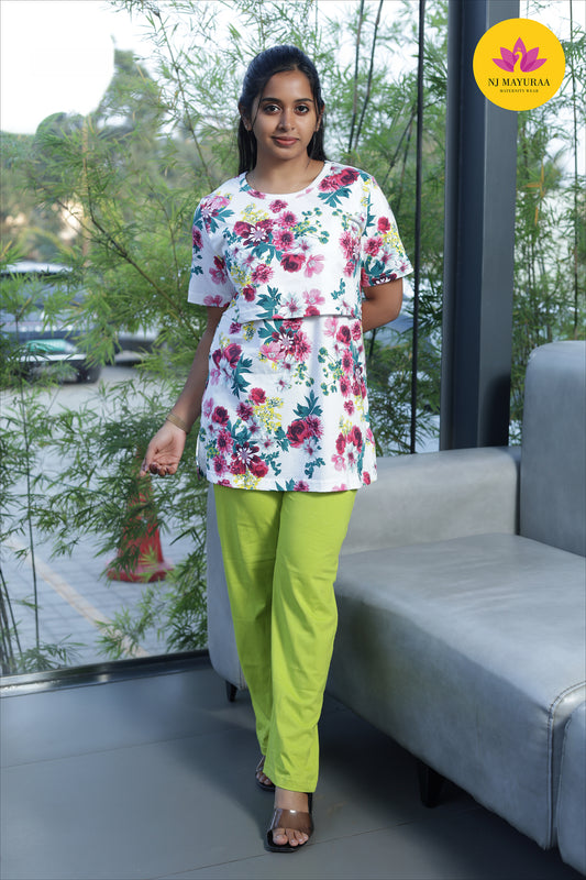 CUTE25 - FEEDING PANT SET